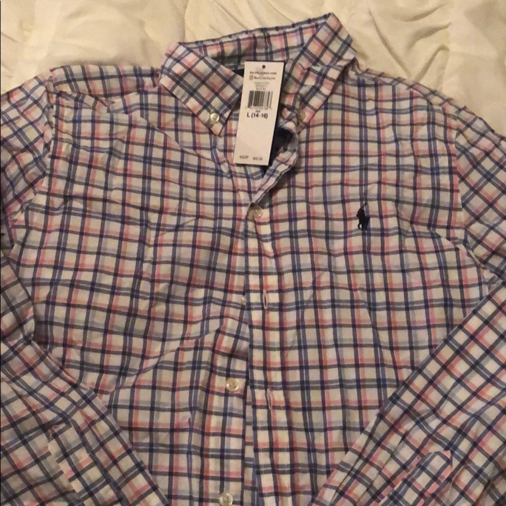 Boys Polo long sleeve L